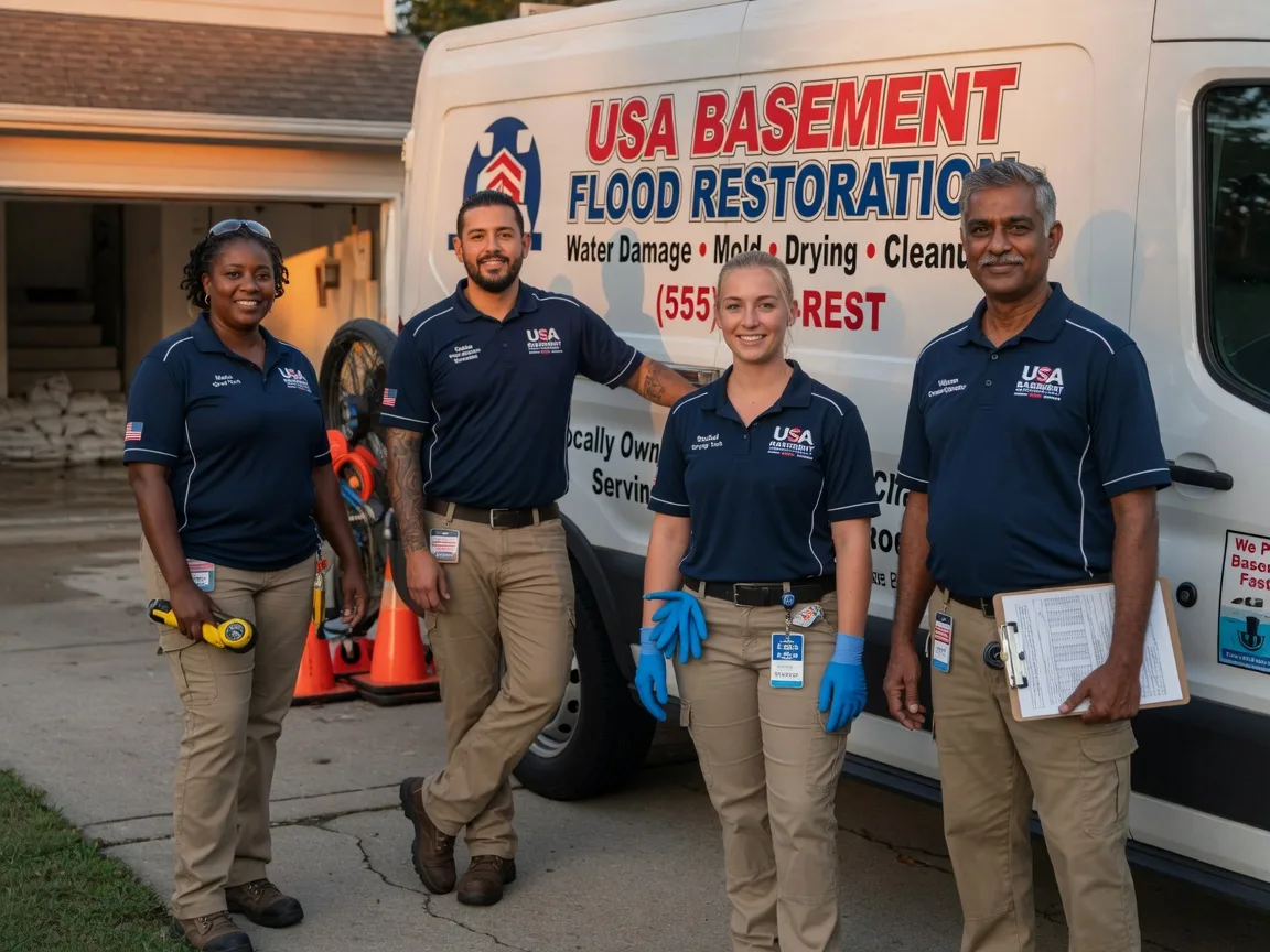 Basement Flood Cleanup company in Friendship, TN